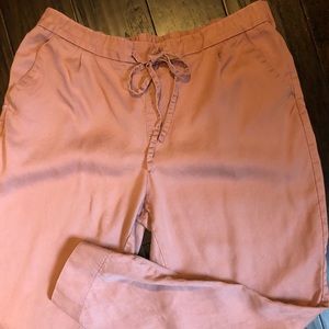 Cotton drawstring pants